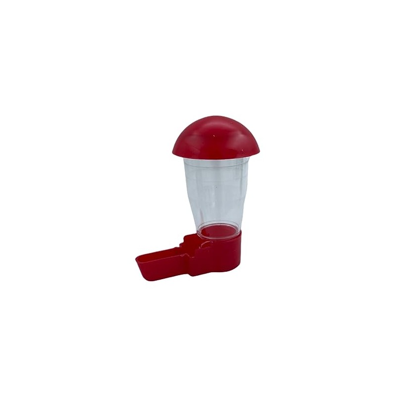 GRIPER. Paquete de 5 Bebederos/comederos externos para Aves, Canarios Modelo