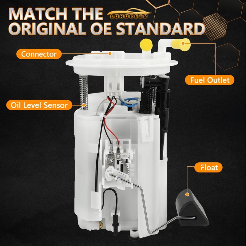 Electric Fuel Pump Assembly FIT 2013–2018 Nissan Altima 2.5L L4