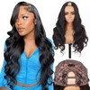 V Part Wig Human Hair Body Wave Wig Human Hair