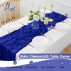 16Pack Royal Blue Cheesecloth Table Runner 10FT Gauze Cheese Cloth