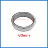 VekAuto 2pcs 60mm Car Exhaust Pipe Header Manifold Downpipe Donut
