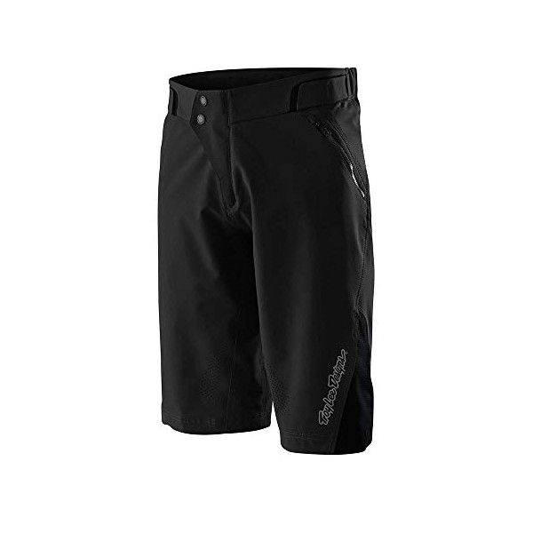 Troy Lee Designs Mens Ruckus Short Shell Only Pants for MTB All Mountain Enduro Trail XC Biking Cycling Accessory Clothing No Padding - Black, 34