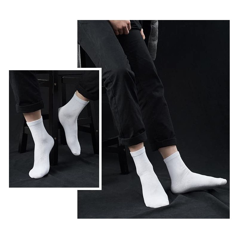 Men's Dress Socks Classic Business Casual Solid Premium Socks