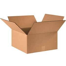 Aviditi Shipping Boxes Double Wall 16"L x 16"W x 6"H, 15-Pack | Corrugated Cardboard Box for Packing, Moving and Storage