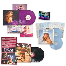 Taylor Swift "Taylor's Versions" Collection: Red / Speak Now (Purple Vinyl) / 1989 (Blue Vinyl) / + including Bonus Art Card