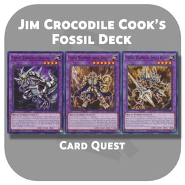 Generic Complete Custom Deck for Yu-Gi-Oh! GX - Jim Crocodile Cook's Fossil Fusion Deck