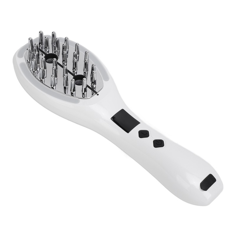 Electric Scalp Massage Brush Red Lighting Ultrasound Atomization Scalp Applicator