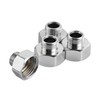 Water Line Adapter, 4 PCS Pipe Fittings in 1/2" Female