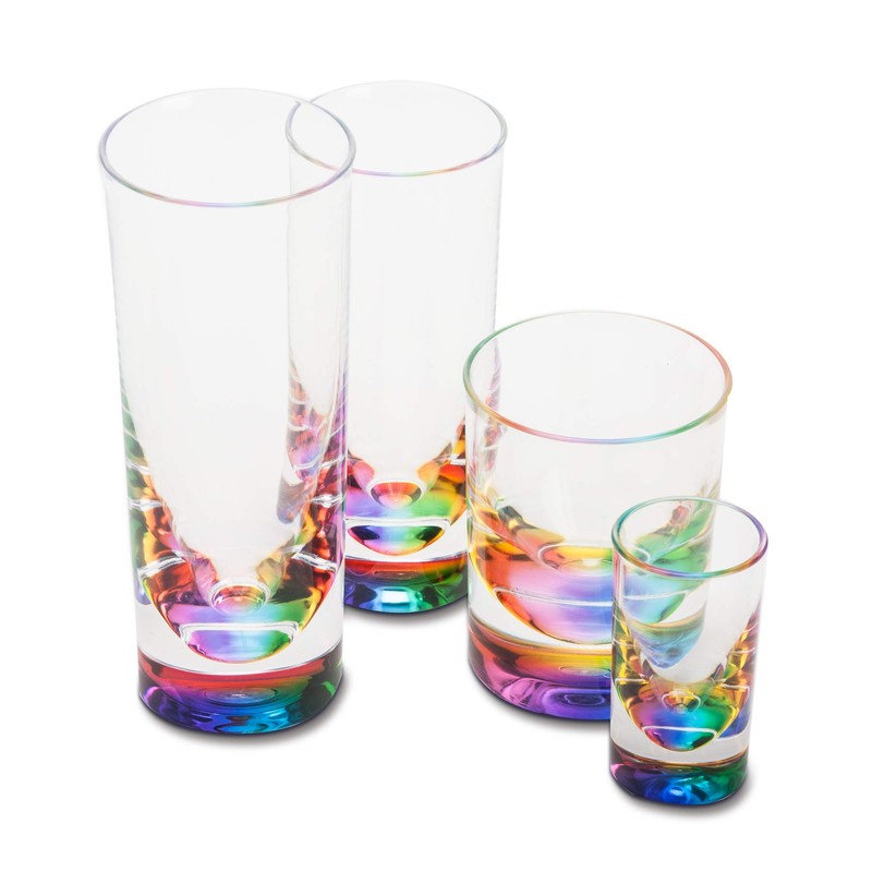 Abbott Collection Vaso de plástico con base de arco