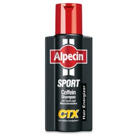 Alpecin Sport Caffeine Shampoo CTX – 2 x 250 ml – For Sports Load | Energy for Strong Hair | Hair Care for Men – Made in Germany