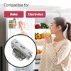 Reliapart Lower & Upper Fridge Door Hinge Set for Electrolux