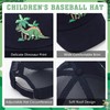 Jupsk Dinosaur Baseball Cap and Sunglasses Set, Summer UV Protection