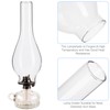 POPETPOP Oil Lamp Glass Cylinder Petroleum Umbrella Replacement Shade Lamp