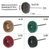 FPPO 50PCS Abrasive Buffing Polishing Wheel Set for Rotary Tool,Mini