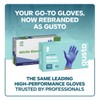 GUSTO [100 Count Blue Nitrile Gloves, Disposable Gloves – 4