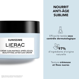 Lierac - Sunissime Sublimatrice After Sun Body 200ml - Care After Sun Body - Nourishes - Anti-Aging - Sublime - Gorgeous Tan - Fresh Effect - Mother of Pearl Texture