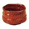 Yamako 79301 Shaved Matcha Bowl, Yuzu Red, Made in Japan