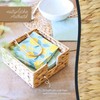 HMF Napkin Holder Braided Made of Water Hyacinth, Napkin Stand