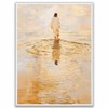 Jesus Christ Walking on Water Print, Christian Oil Painting, Inspirational