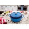 Lodge 7.5 Quart Enameled Cast Iron Dutch Oven with Lid