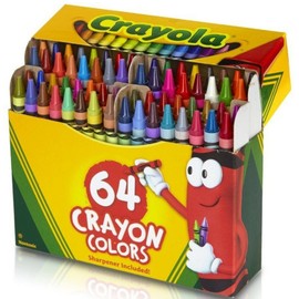 Crayola Crayons 64 ea (Pack of 3)