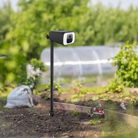 HOLACA Spike Pole Mount Ground Stake and Weatherproof Silicone Cover for Eufy SoloCam S40/S230 Only, Suitable for Stake into Soft Ground