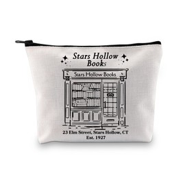 Glmore Girl Inspired Shopping Bag Tv Show Fans Gift Best Friend Gift Stars Hollow Books Tote Bag (Stars Hollow)