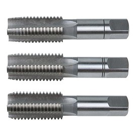KS Tools 331.2060 HSS Co hand drill tap set M, 3 pcs, M6x1