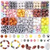 400 Pcs Sports Ball Beads for Jewelry Making, Acrylic Sports