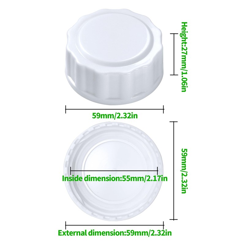 Travel and Storage Bottle Caps Compatible with Avent Baby Bottles,