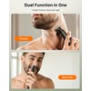 [2025 Upgraded] Body & Nose Hair Trimmer Kit, [All-in-One] Travel