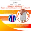 Leedya 65% Wool Abdominal Warmer Warmer for Women Men Winter