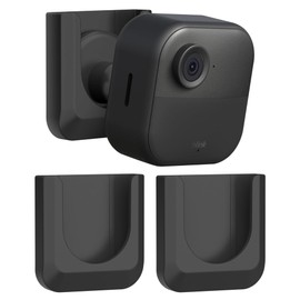 Blink Mini Camera Adhesive Wall Mount Bracket, Strong Adhesive Durable Camera Mount Stand for Blink Mini Indoor Camera, No Drill, No Screws (for Blink Mini 2/Blink Outdoor 4-Black)