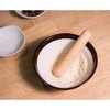Helen’s Asian Kitchen Suribachi Set, Ceramic Mortar Bowl with Wooden