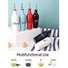 HAOTOP Farmhouse Ceramic Oil and Vinegar Dispenser Bottle Set, Perfect