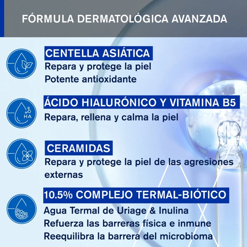 Uriage Cica Daily Crema Reparadora Concentrada 50 ml