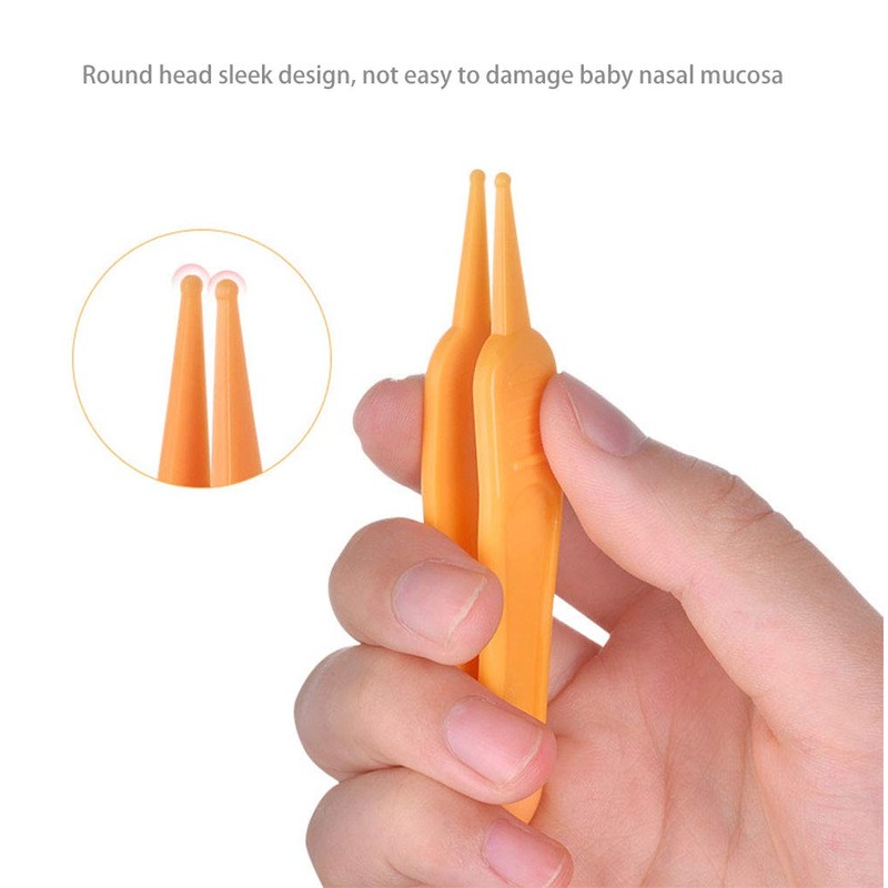 Onwon 4 Pieces Nose Cleaning Tweezers Safe and Effective Clip