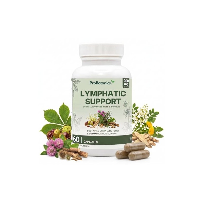 Lymphatic Drainage Support Supplement | Advanced Lymphatic Detox Aid &