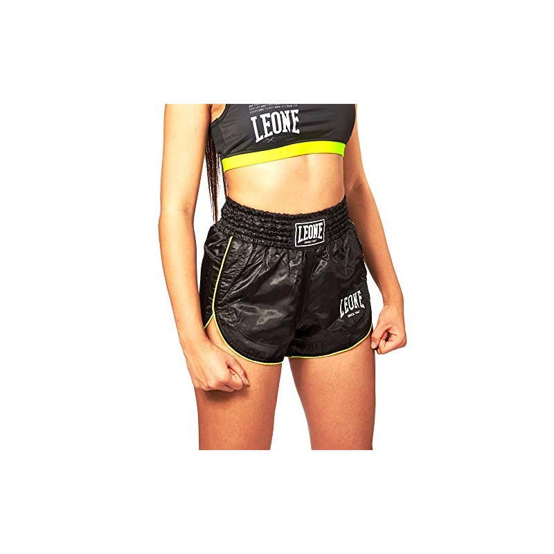 LEONE 1947 AB801 kick-thai shorts, Woman, Black, L