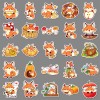 \ `tz Pegatinas Otoñales Little Fox Leisheng, 50 Unidades .