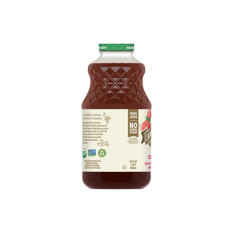 RW Knudsen, Juice Just Cranberry Organic, 32 Fl Oz
