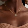 Fydesta 14K Gold Plated | 14K Platinum Plated Necklace for