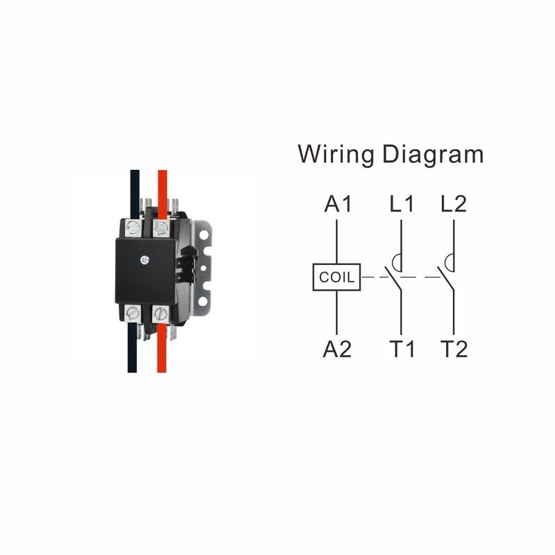 SunLee 2 Pole 40 Amp contactor 120v Coil UL 2