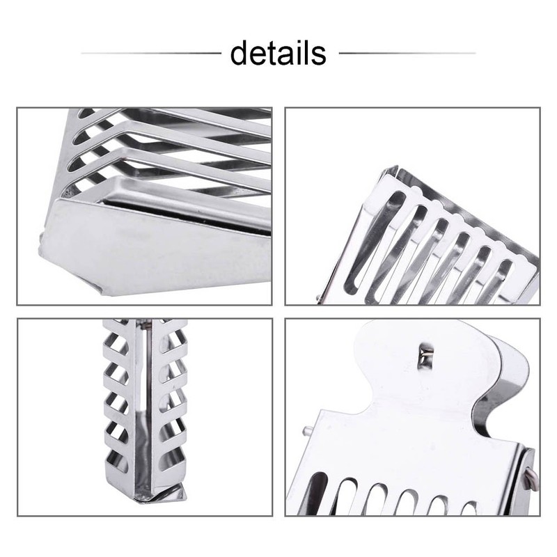 Bee Queen Catcher Clip Cage Catching Tool Stainless Steel Beekeeper