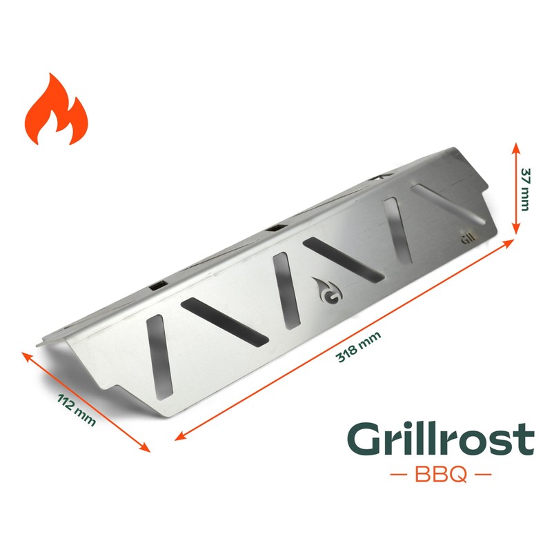 Grillrost.com Das Original Heat Reflector for Weber Genesis II -