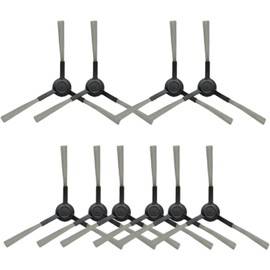 Cepillos laterales de repuesto para aspiradora robot Karcher RCV 5 Plus, 8 piezas de cerdas de nailon de larga duración para mejorar el rendimiento de limpieza de bordes y esquinas (5 pares