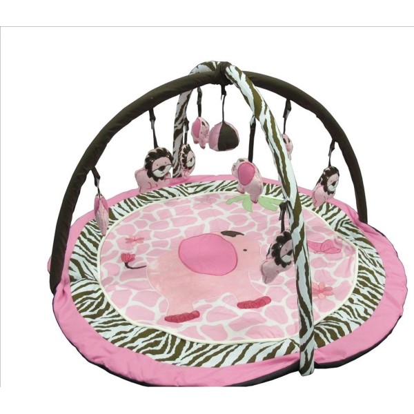Sisi Portable Play Gym Activity Mat with Toys for Baby
