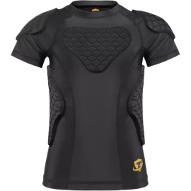 Diarludon 축구 야구 농구 페인트볼 셔츠용 디알루돈 유소년 리브 프로텍터 패딩 압축 [Padded Vest-White] Youth Rib Protector Padding for Soccer, Baseball, Basketball, and Paintball Shirts [Padded Vest-White]