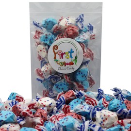 FirstChoiceCandy All Flavor Saltwater Taffy (American Flag, 3 Pound (Pack of 1))