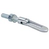 2 x M8 X 38MM THREADED ANTILUCE BOLT TRAILER TRACTOR